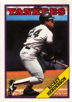 1988 O-Pee-Chee Baseball Cards 060      Rickey Henderson